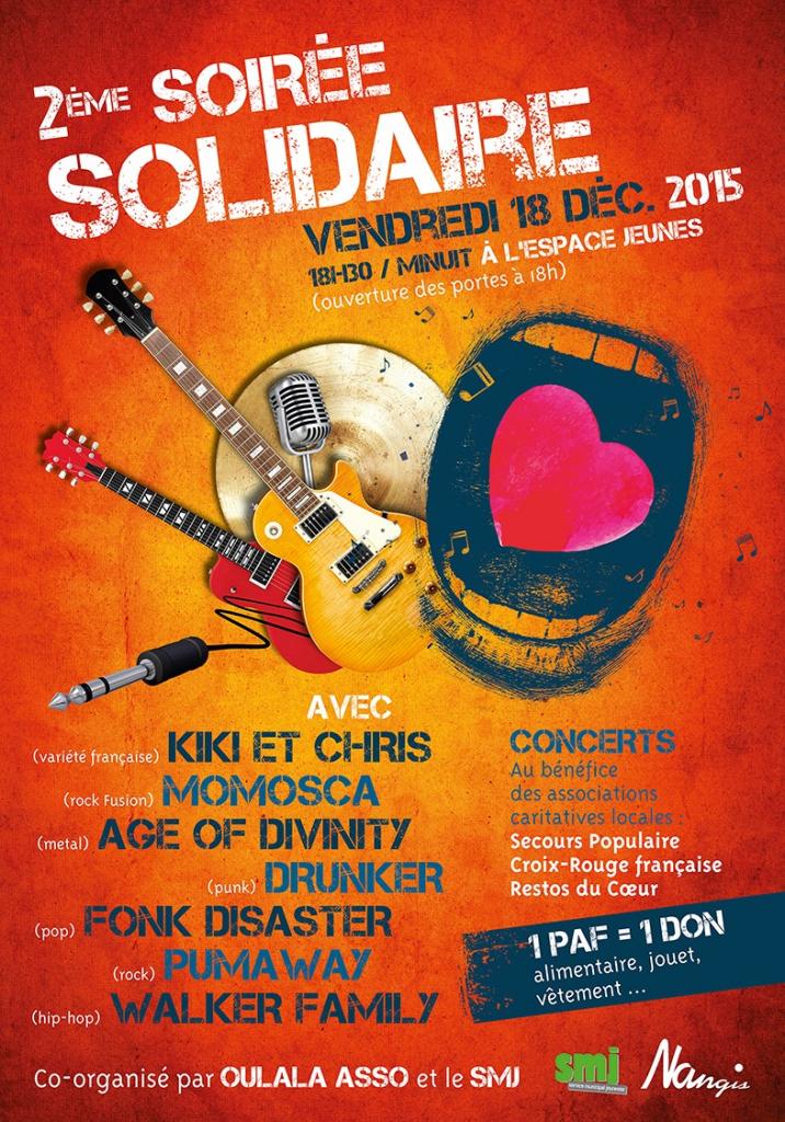 Concert Solidaire SMJ Nangis  18/12/2015